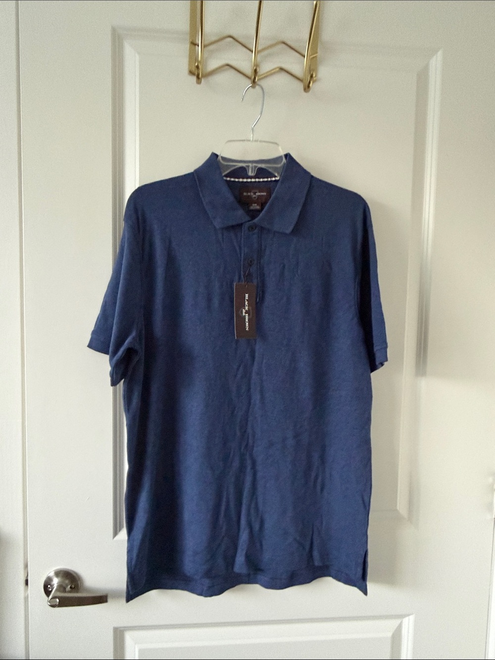 Black Brown 1826 super soft Polo Shirt